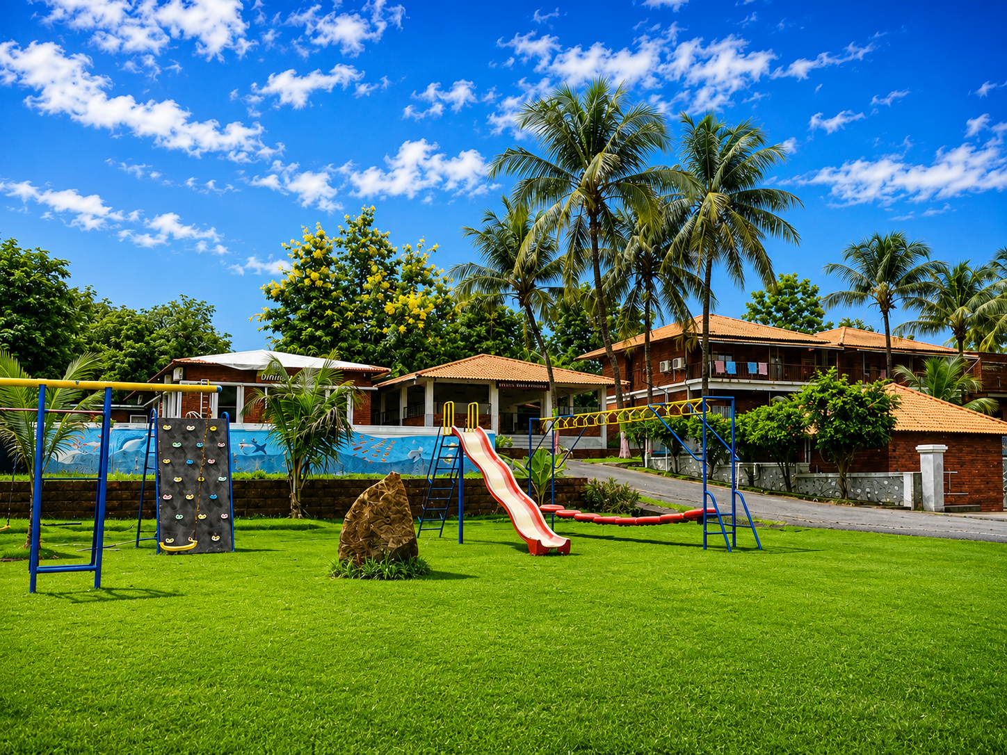Evergreen Landscape garden and landscape design project